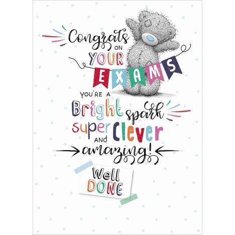 Congratulations On Your Exams Me to You Bear Card £1.79